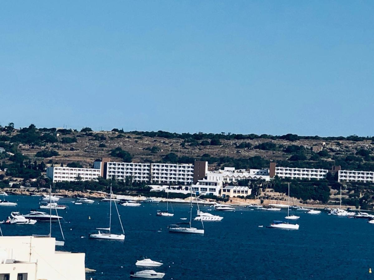 Modern Apartment With Sea View Mellieħa Esterno foto